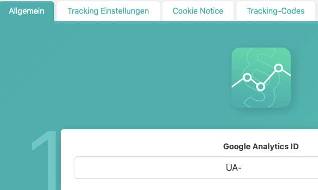 Die Google-Analytics Tracking-ID im WordPress-Plugin Google Analytics Germanized eingeben