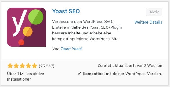 Das WordPress-Plugin Yoast-SEO